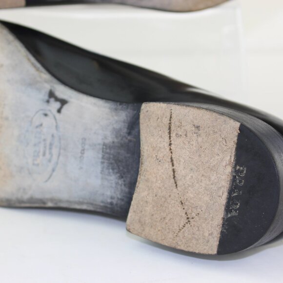 Prada Patent Leather Slip On Loafer Dress Shoe (8.5 US) - Picture 7 of 10